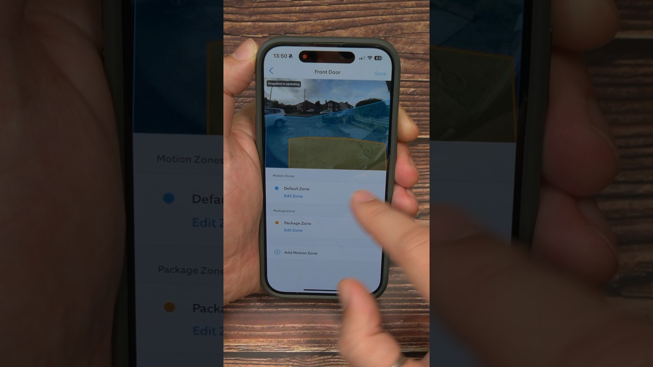 How to adjust motion sensitivity and alerts on Ring Video Doorbell 🔐 #shorts