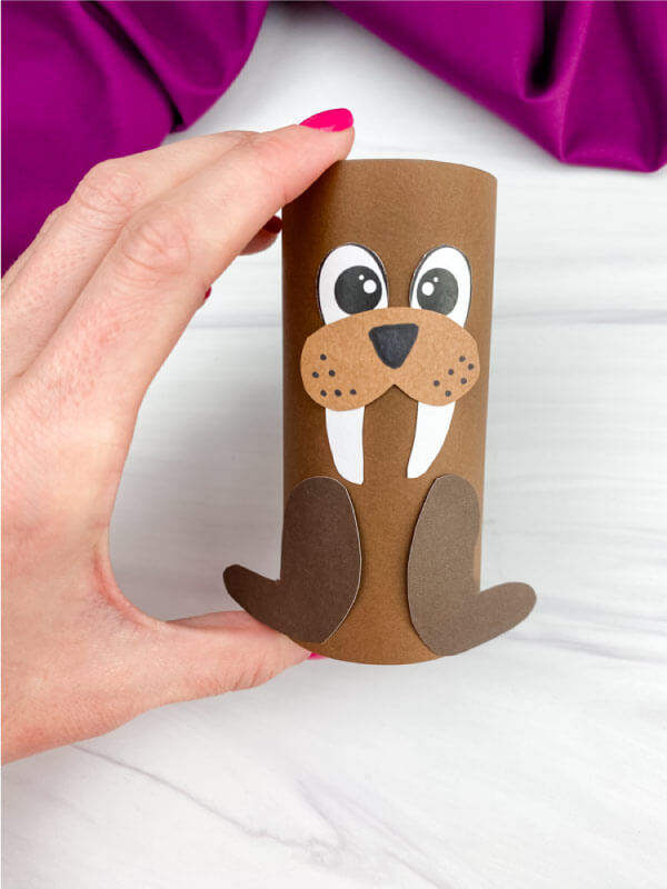 Winter Toilet Paper Roll Crafts