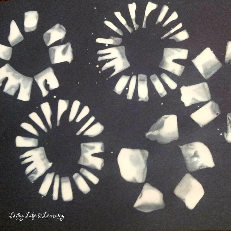 Easy-To-Make Snowflakes Art Idea For Toddlers Using Toilet Paper Roll Winter Toilet Paper Roll Crafts
