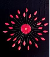 Easy Wall Hanging Decoration Craft Idea Out Of Waste Newspaper