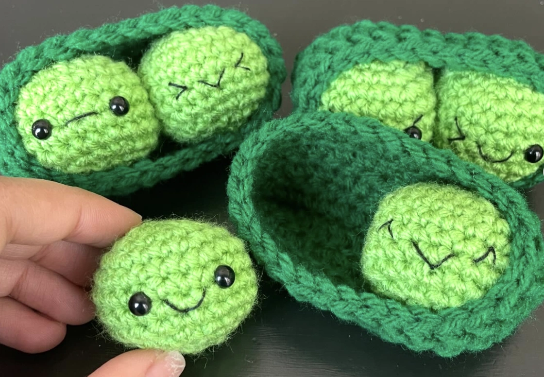 Pineapple, Cloud, and Strawberry Plush Crochet Trinket Boxes