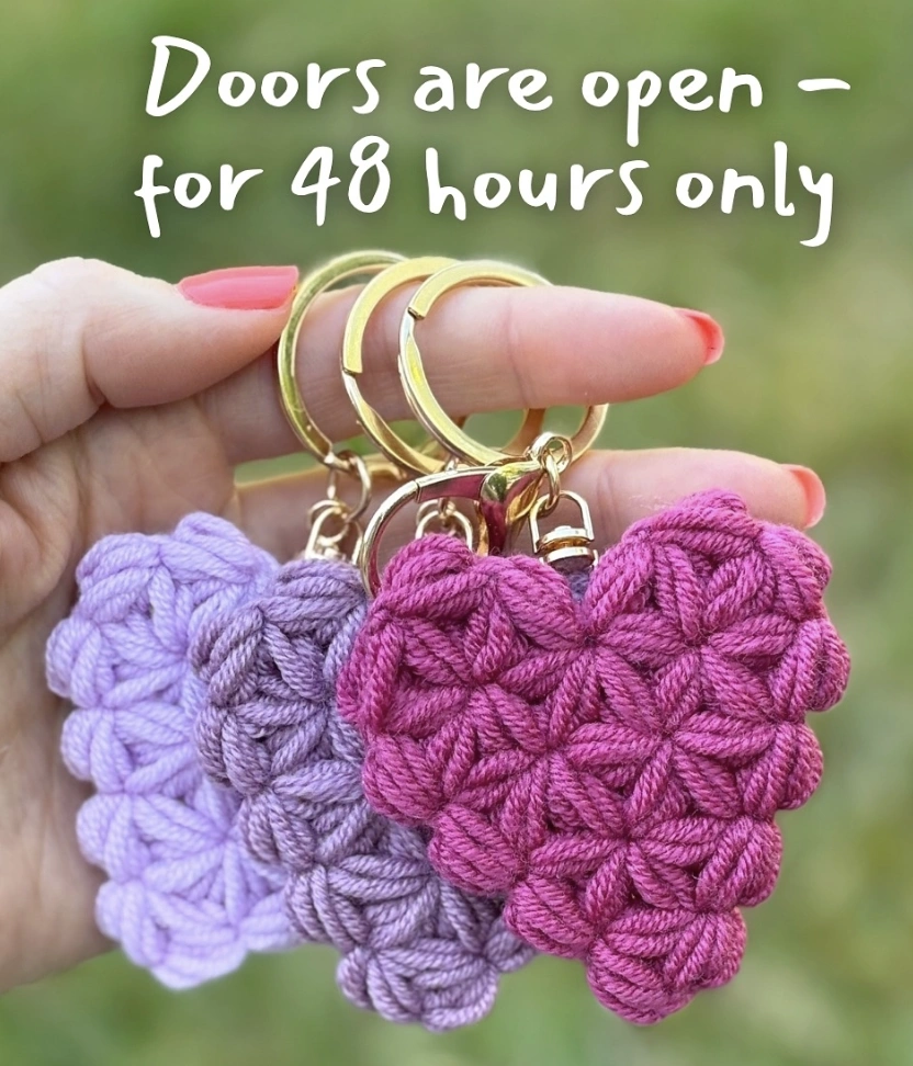 Cheerful Knitted Sunflower in Ruffled Crochet Pot