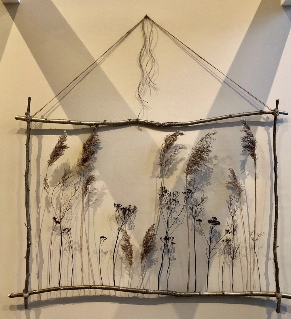 Boho-Chic Terracotta Plate CD Wall Art Installation
