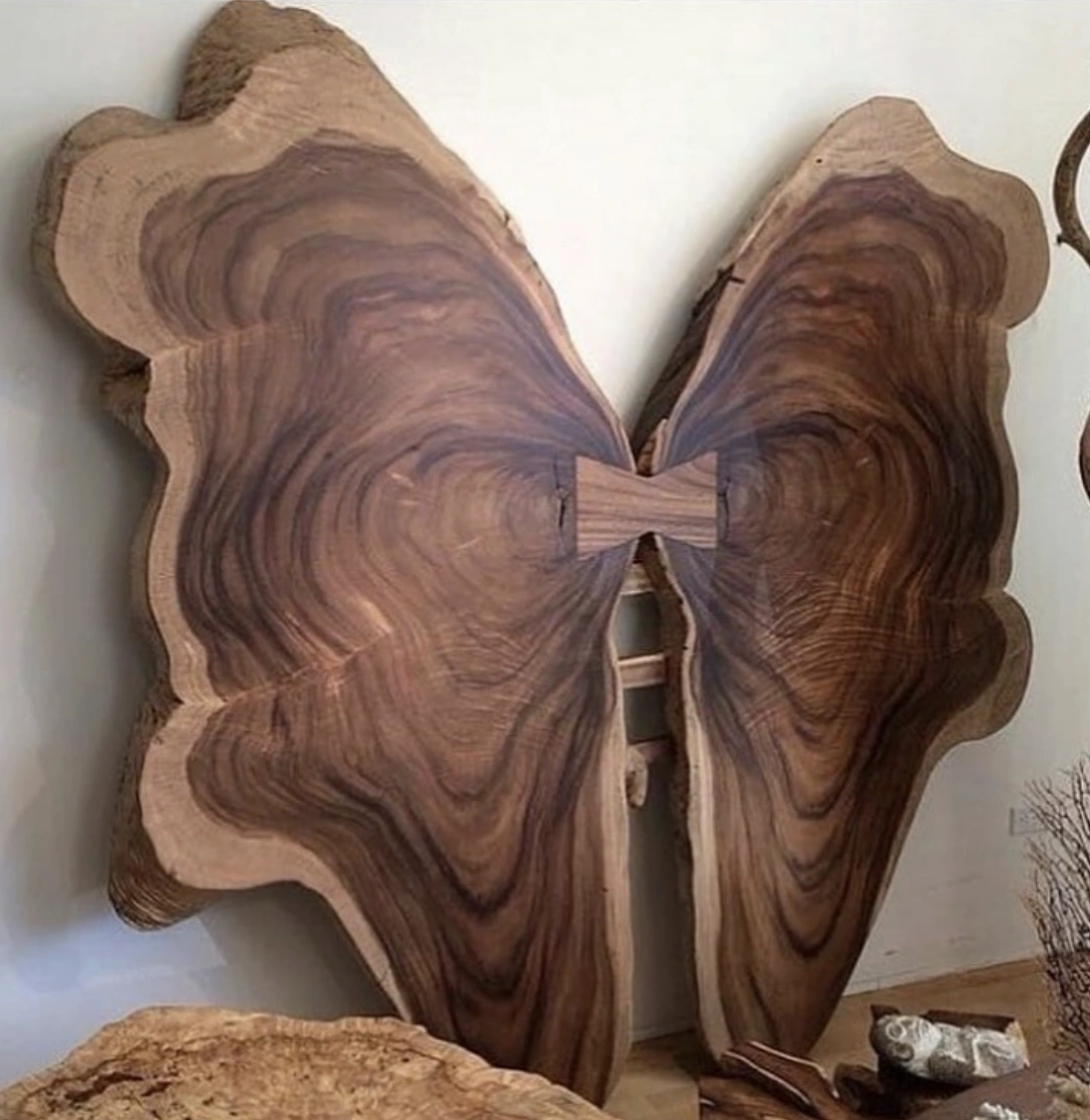 Spooky Season Decor: Hand-Carved Wooden Characters