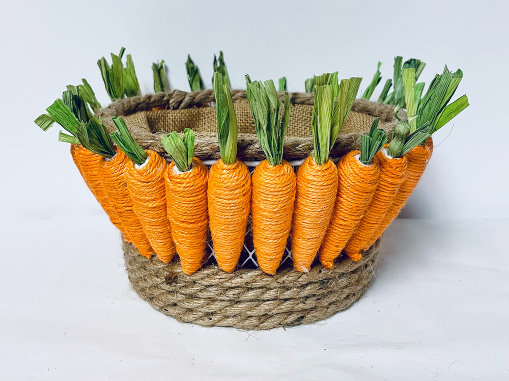 DIY Dollar Tree Carrot Basket