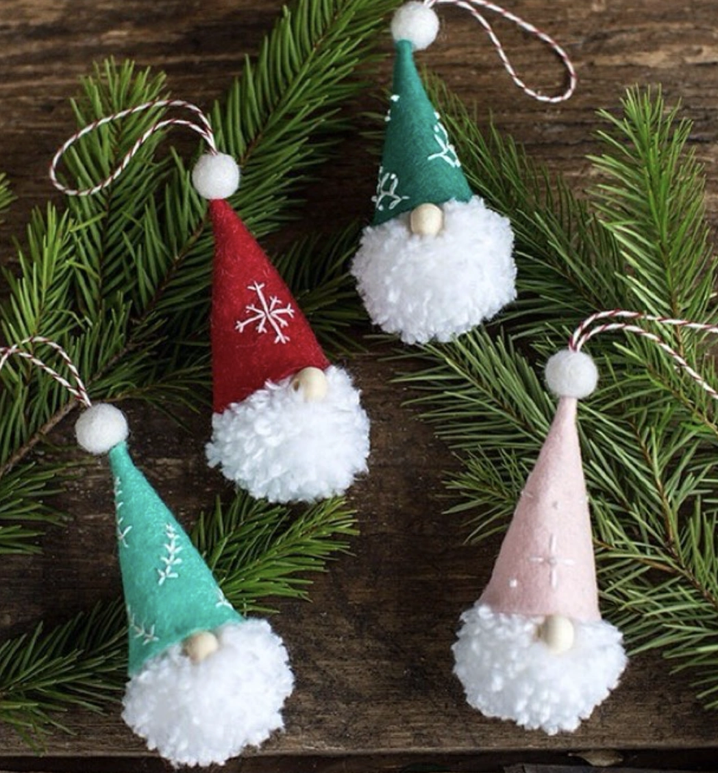 Personalized Ceramic Ornament with Gingerbread Man Design