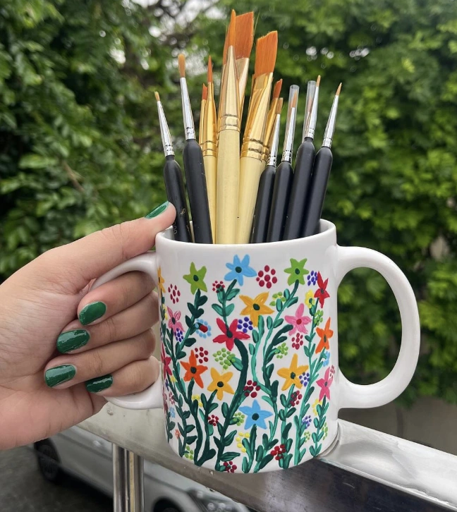 Easy Strawberry and Raspberry Diy Mug Painting for Busy Weekends