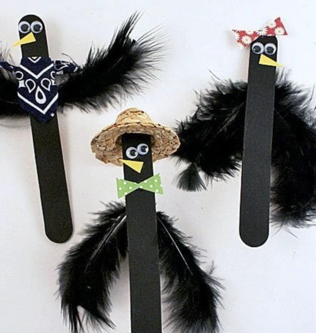 Uplifting Wall Decor Crafted From Painted Popsicle Sticks