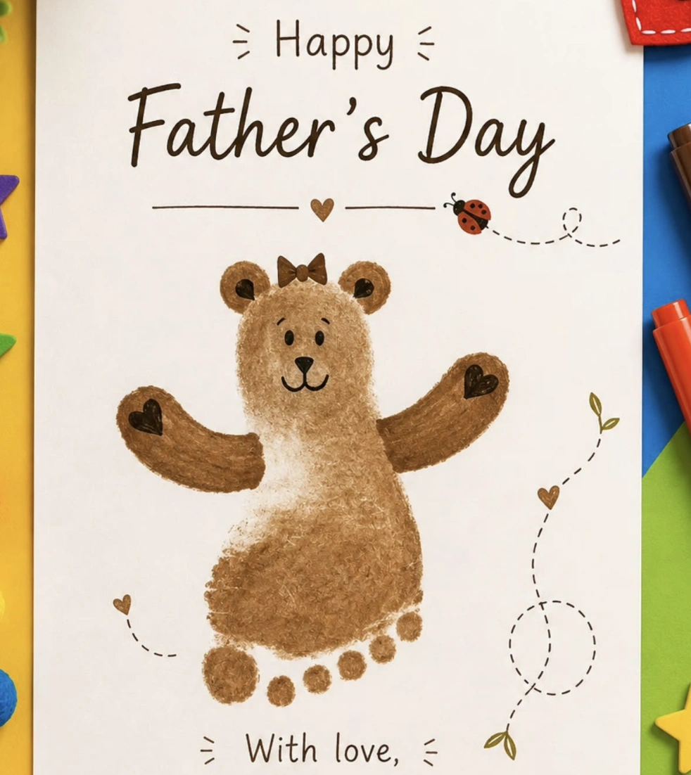 "Love You Bunches" Watercolor Fathers Day Cards