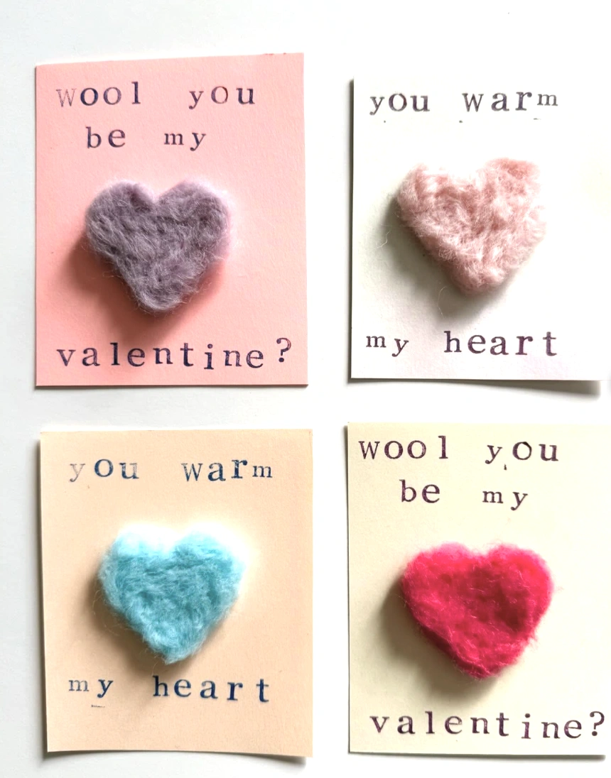 Hand-Painted Heart-Shaped Pies: A Valentine's Treat