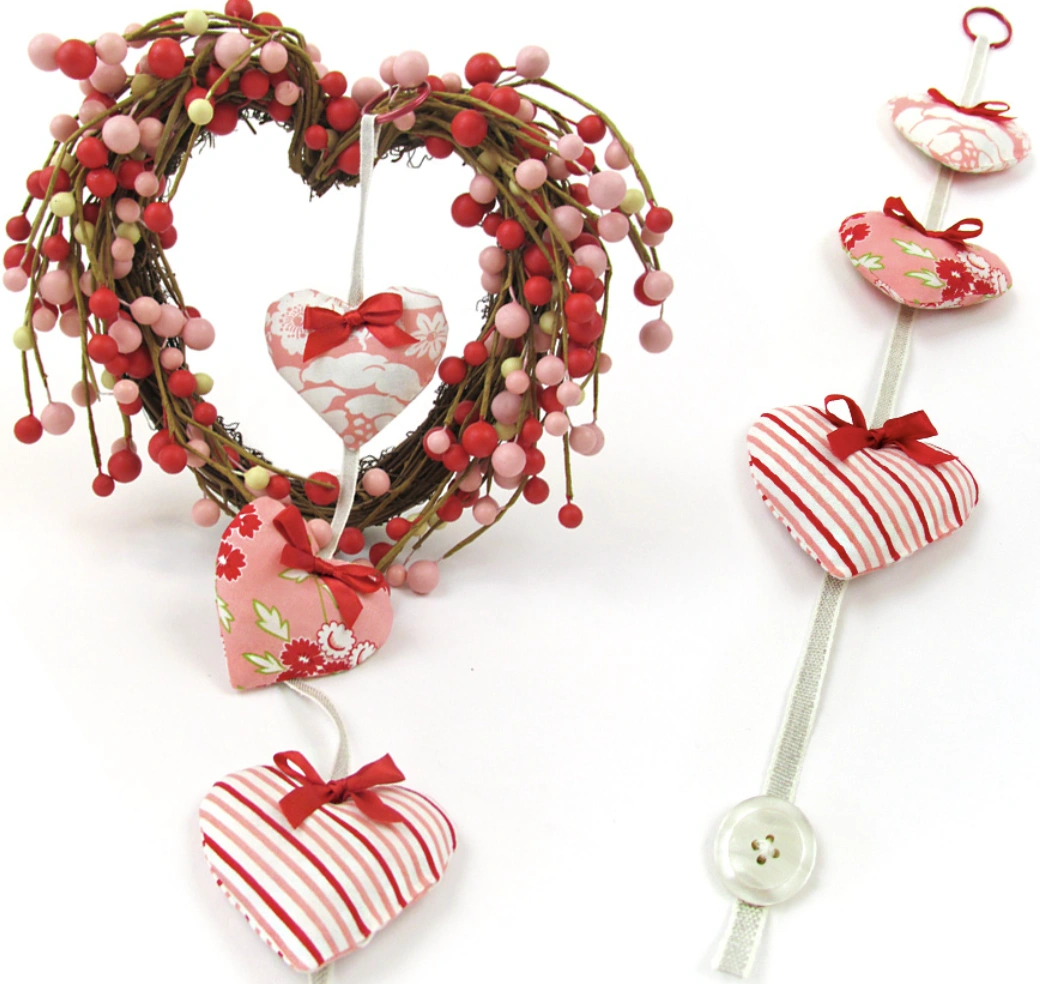 Foam Flower Canvas Art: DIY Valentine's Day Gift