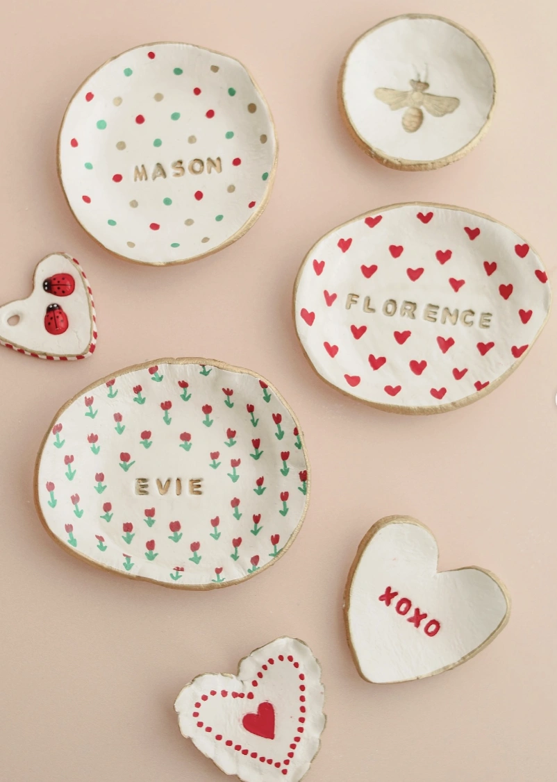 Crafty Heart Person Gift Bags with Tissue Paper