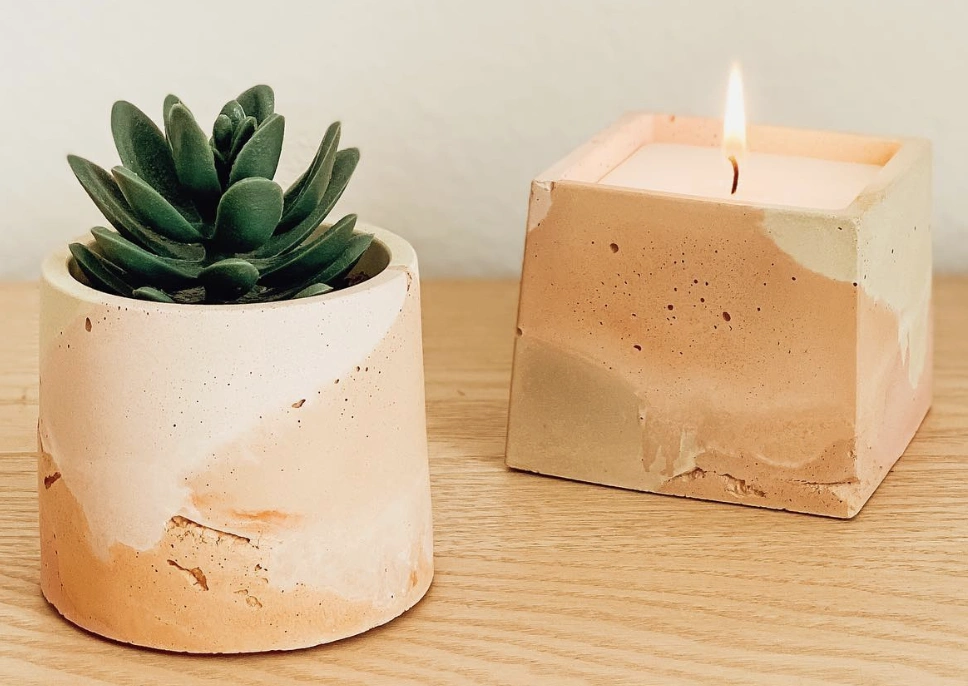 Sculptural Concrete Planters: Raw Texture, Refined Shapes