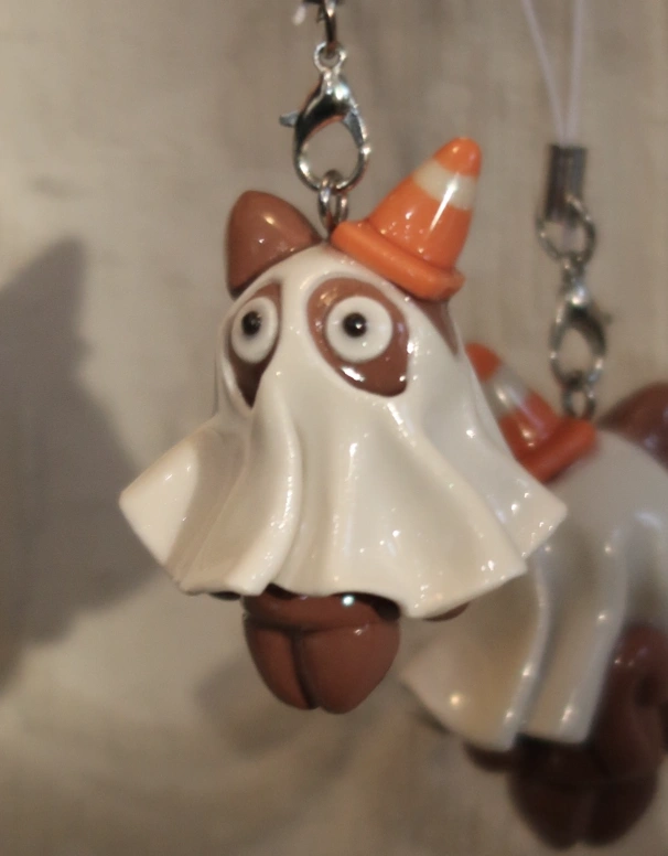 Big Hero 6 Inspired Baymax Clay Charm with Red Heart