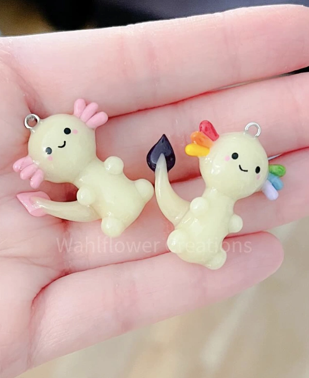 Kawaii Duck Charm with Froggy Hat
